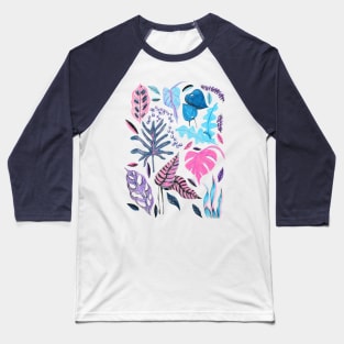 Herbarium House Plants Baseball T-Shirt